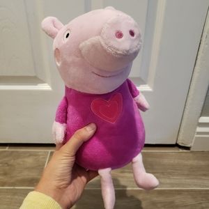 Peppa Pig Plush and Piggy Bank